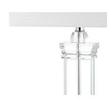 JONATHAN Y Clear Ophelia 26.5" Crystal LED Table Lamp
