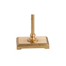 JONATHAN Y Gold Leaf Juno 62.5" Metal LED Floor Lamp