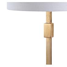 JONATHAN Y Gold Leaf Windsor 29" Metal LED Table Lamp