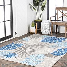 JONATHAN Y Monstera High-Low Indoor/Outdoor 5' x 8' Rug