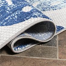 JONATHAN Y Monstera High-Low Indoor/Outdoor 5' x 8' Rug