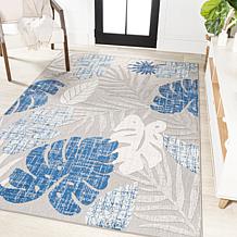JONATHAN Y Monstera High-Low Indoor/Outdoor 5' x 8' Rug