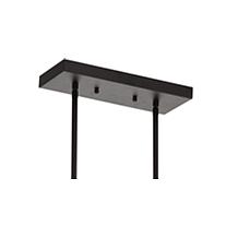 JONATHAN Y Oil Rubbed Bronze Anna 38.5" Linear 5-light Pendant