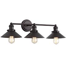 JONATHAN Y Oil Rubbed Bronze July 26.5" 3-light Metal Vanity Light