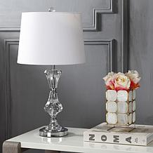 Jonathan Y Riley 24.75" Crystal LED Table Lamp