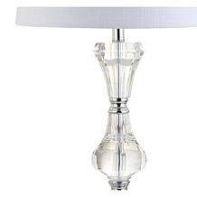 Jonathan Y Riley 24.75" Crystal LED Table Lamp