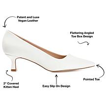 Journee Collection Womens Celica Wide Width Pump