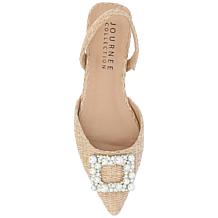Journee Collection Womens Hannae Wide Width Flats