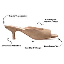 Journee Collection Womens Larna Wide Width Pump