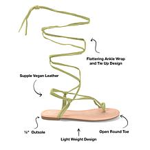 Journee Collection Womens Mischa Sandal