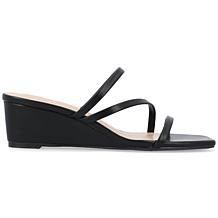 Journee Collection Womens Takarah Wedge Sandals