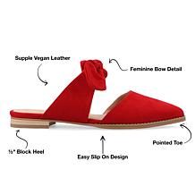 Journee Collection Womens Telulah Narrow Width Mules
