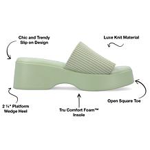 Journee Collection Womens Tru Comfort Foam Emani Sandal
