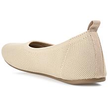 Journee Collection Womens Tru Comfort Foam Jersie Foldable Flat