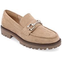 Born Capri Suede Lug-Sole Loafer