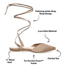 Journee Collection Womens Tru Comfort Foam Theia Flat