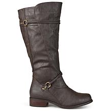 Journee Collection Women's Wide Calf Harley Boot