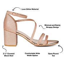 Journee Collection Women's Wide Width Bella Pump
