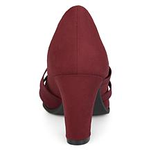 Journee Collection Womens Wide Width Comfort Loren Pump