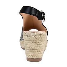 Journee Collection Womens Wide Width Crew Wedge Sandal