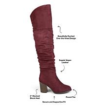 Journee Collection Women's Wide Width Extra Wide Calf Kaison Boot