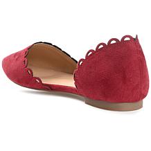 Journee Collection Women's Wide Width Jezlin Flat