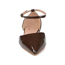 Journee Collection Womens Wide Width Reba Flat