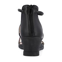 Journee Collection Womens Wide Width Trayle Sandal Wedge