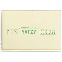 Journey of Something Luxury Yatzy Dice Game Set