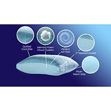 Joy CleanBoss 5-Star Hotel Luxe Comfort Pillow with Eye Mask