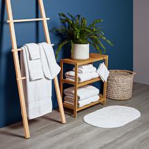 Joy CleanBoss Bath Makeover 12pc USA Cotton Towel Set w/Rug