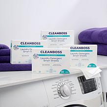 Joy CleanBoss Powerful Laundry Smart Sheets 4pk Up to 240 Loads!