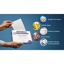 Joy CleanBoss Powerful Laundry Smart Sheets 4pk Up to 240 Loads!