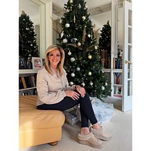 Joy Glamorous Cozy Slippers w/Orthotic Insole Best Gift Ever!