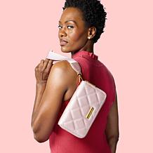 Joy Luxe Leather Best Gift Ever Double Wallet With Wrist Strap