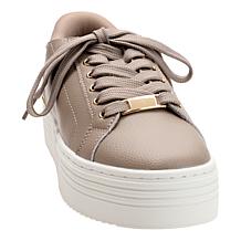 Joy Performance Easy-On Easy-Off Leather Platform Comfort Sneakers