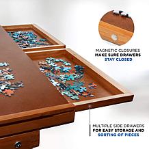 Jumbl 23” x 31” Wooden Puzzle Board Rack