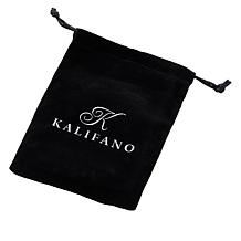 KALIFANO Carnelian Bead Stretch Bracelet