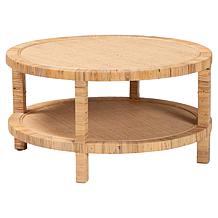 Kalimantan Coffee Table 35.4" W x 35.4" D x 18.5" H