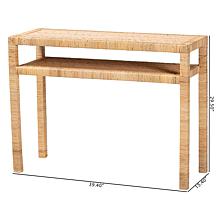 Kalimantan Console Table 39.4" W x 15.4" D x 29.5" H