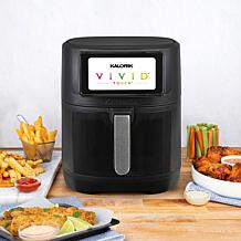 Kalorik Vivid Touch 7-Quart Air Fryer with Display Window