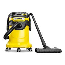 Karcher WD 5P 6.6 Gallon Wet-Dry Vacuum Cleaner with Attachments