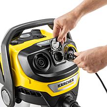 Karcher WD 6PS Multi-Purpose 8 Gallon Wet-Dry Vacuum with Attachments