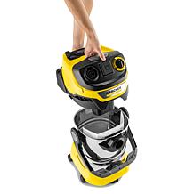 Karcher WD 6PS Multi-Purpose 8 Gallon Wet-Dry Vacuum with Attachments