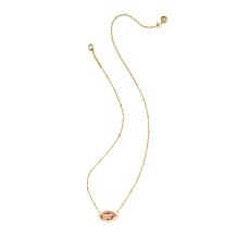 Kendra Scott x Dolly Parton Butterfly Pink Oval Drop Elisa Necklace