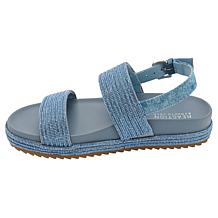 Kenneth Cole Reaction Debra Crystal-Accented Slip-On Sandal