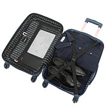 Kensie 3 Pc Expandable Hardside Luggage Set