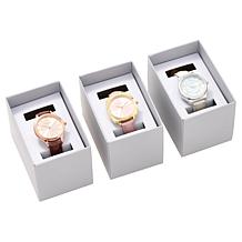 Kessaris Set of 3 Strap Watches