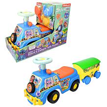 Kiddieland Lights N’ Sounds Beach Car with Trailer – Stitch