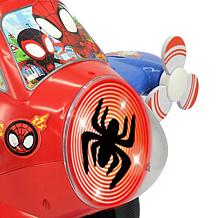 Kiddieland Marvel Activity Plane Ride On Spidey Vehicle